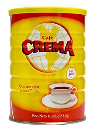 CAFE "CREMA" (10 OZ) GROUND BEST