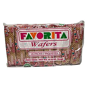 FAVORITAS WAFERS (PAQUETES DE 2)