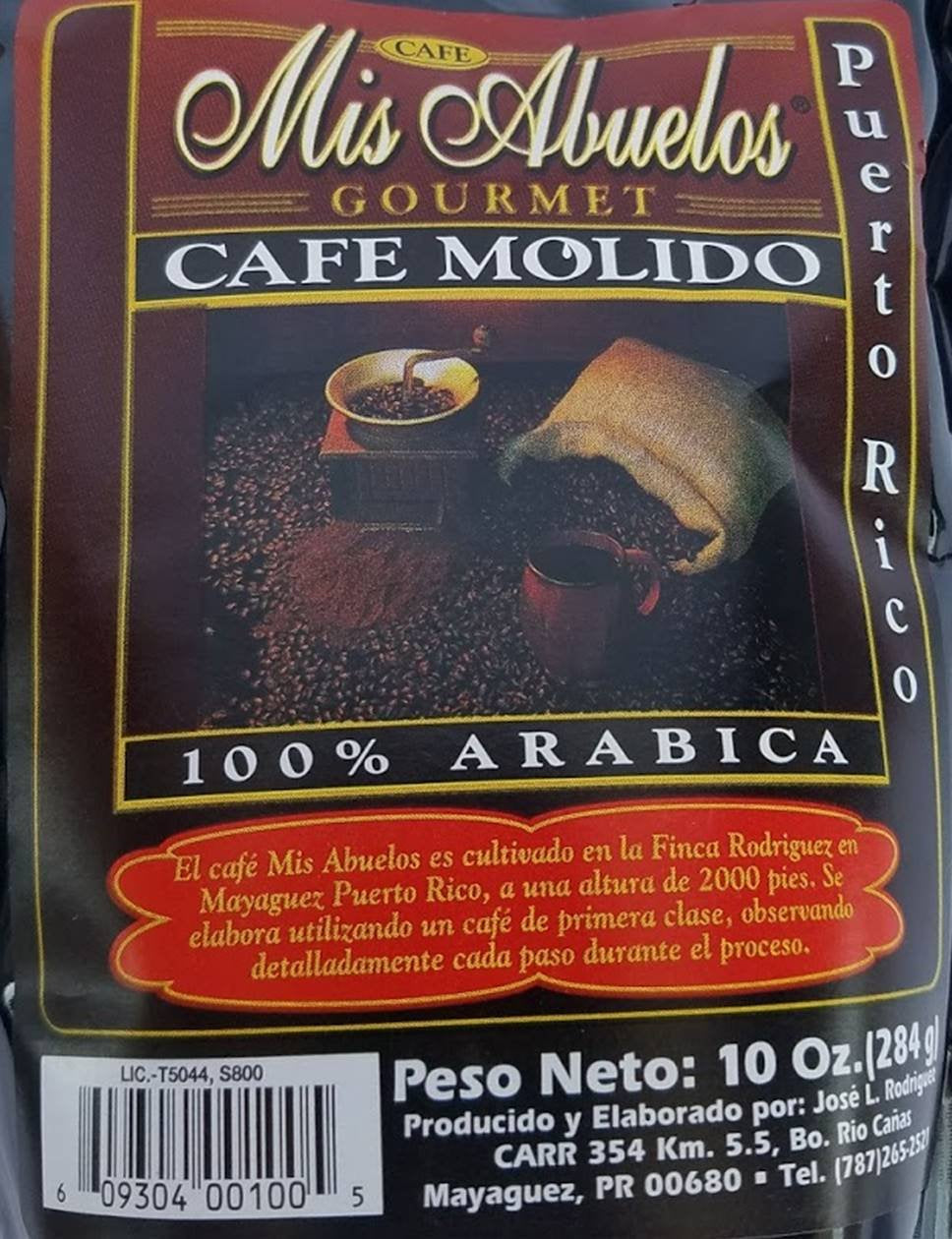 CAFÉ “MIS ABUELOS” 100% ARABICA (14 Onzas)